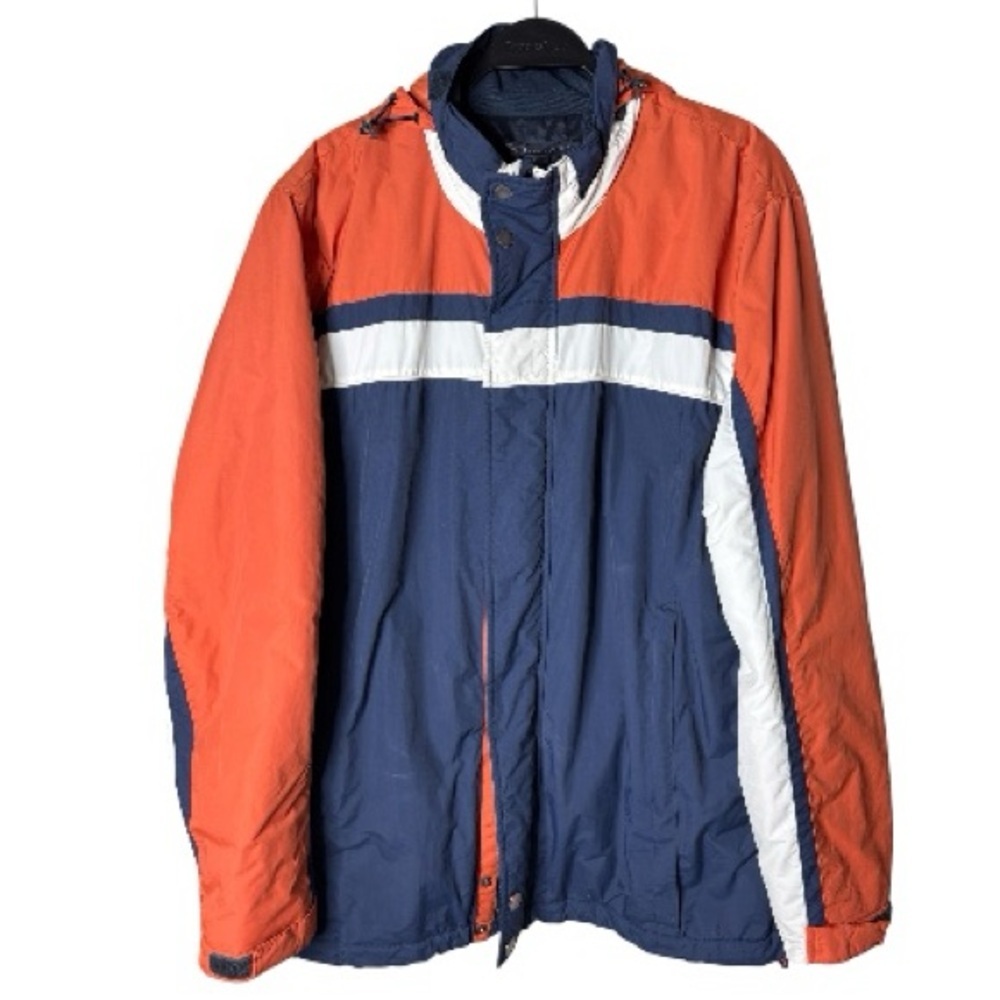 Vintage Brooks Brothers Windbreaker Men’s XL Colorblock Retro Lightweight Jacket